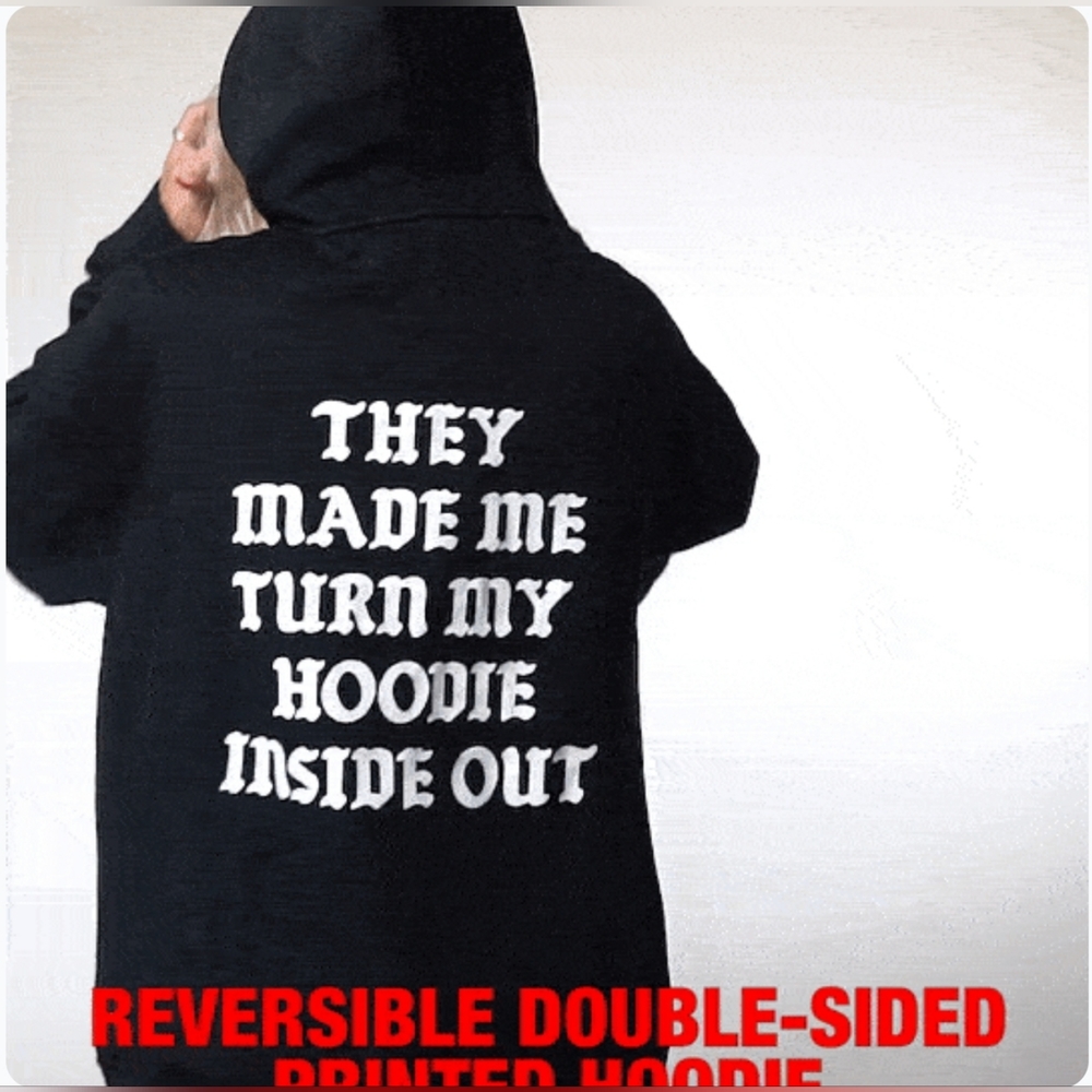 Assholes Live Forever Reversible Hoodie - LAST ONE!